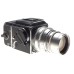 Hasselblad 500 C Chrome Body 6x6 Sonnar Zeiss 1:4 f=150mm Silver lens 4/150 WLF