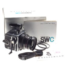 Hasselblad SWC/M wide angle f=38mm Zeiss Biogon 4.5/38mm T* finder strap box man