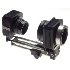 Hasselblad 500 CM camera macro close up medium format used bellows set rail kit