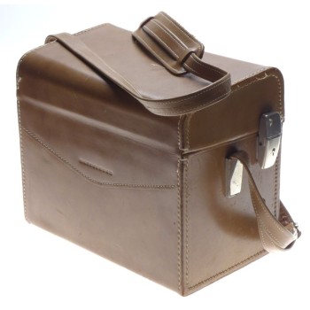 Hasselblad vintage tan leather original pig skin camera case shoulder strap 500