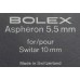ASPHERON 5.5mm WIDE ANGLE BOLEX SWITAR1.6 f=10mm H16RX CAMERA LENS COMPLETE SET