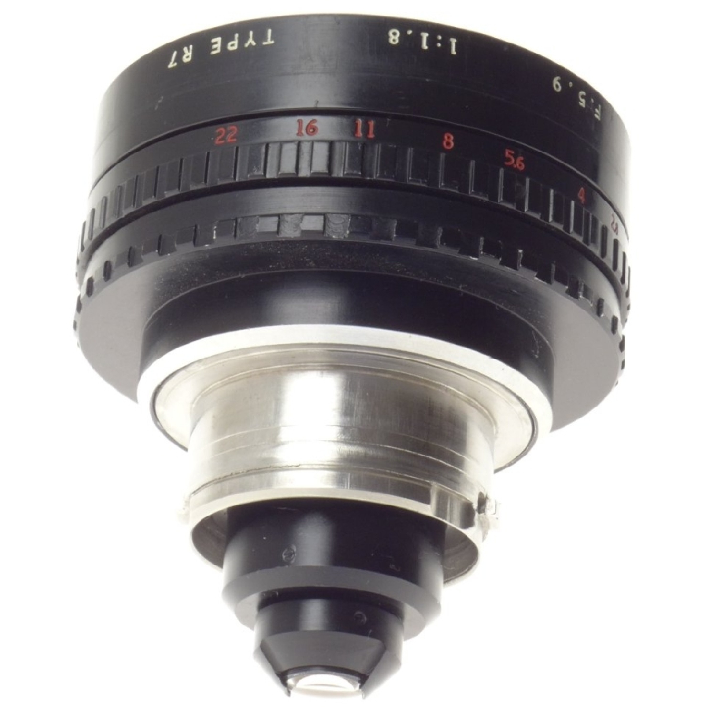 Buy angenieux f5.9 dia 1.8 type r7 ultra wide angle lens 1.8/5.9mm fits arri  sr 16mm | vintage film cameras, lenses & accessories | cameratique.com