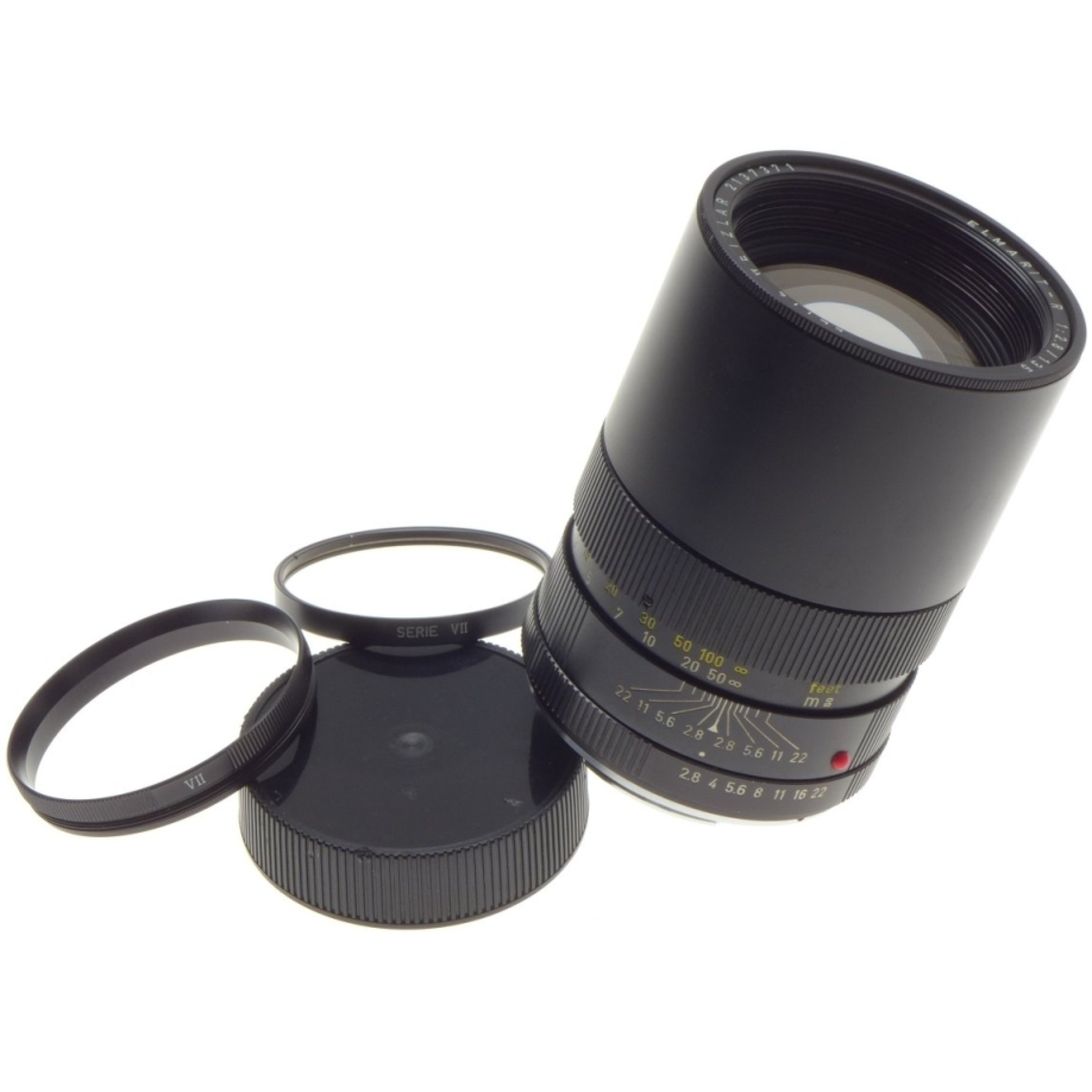 Objectif Leica Elmarit-R 135mm F/2.8 (fixe) – Monture Leica R – Bel état De Collection