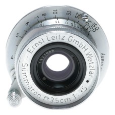 Summaron f=3.5 1:3.5 RF M39 LTM screw mount vintage leica camera lens f3.5