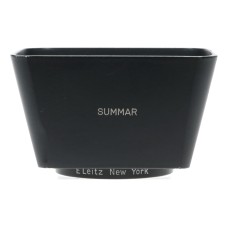 E.Leitz New York Summar vented lens hood shade Black screw on rare SOOMP