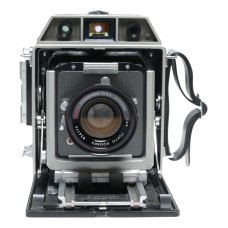 Horseman wide angle folding field rangefinder camera 4.5 f=105 mm backs set