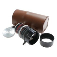 Bolex h16 RX Macro-Switar pre-set 1.9 f=75mm caps hood 1.9/75 mm lens