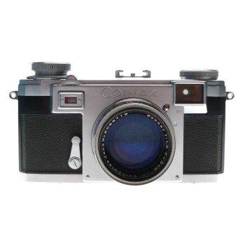 Sonnar 1.5 f=5 cm T Contax RF 35mm vintage film camera 1.5/50 mm lens