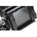 Black 4x5 SINAR F Large format camera black body polaroid back film insert clean