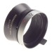 RECTAFLEX ASVOP Liechtenstein vintage camera lens hood shade rare chrome/black
