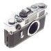Model 7 CANON rangefinder chrome 35mm camera body only ready for M39 lens cased