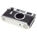 Model 7 CANON rangefinder chrome 35mm camera body only ready for M39 lens cased