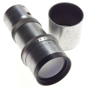 DALLMEYER 6 f4.5 Telephoto vintage steel C mount lens 1:4.5/150mm super rare