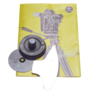 BOLEX H16 Tripod camera adapter fitting screw washer with instruction manual