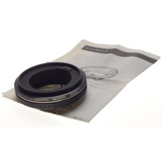 Zeiss Contax Reverse 7.5mm black ring lens adapter Mint condition for SLR camera