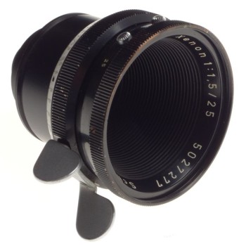 ARRIFLEX Schneider Xenon 1:1.5/25 fast prime ARRI lens wide angle f=25mm clean
