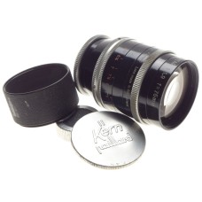 Switar 1:1.9 f=75mm fat boy Bolex H16 RX film camera lens 1.9/75mm caps hood
