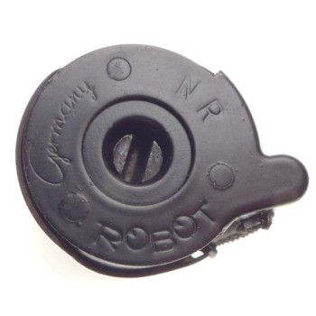 ROBOT 35mm camera film canister cartridge spool reload spool Germany NR Black
