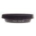 black Carl Zeiss 2.8/25 lens hood 2.8/28 shade vented new boxed bayonet mount
