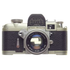 ALPA Mod 6 SLR vintage film camera Switar 1:1.8/50 AR lens hood case manuals kit