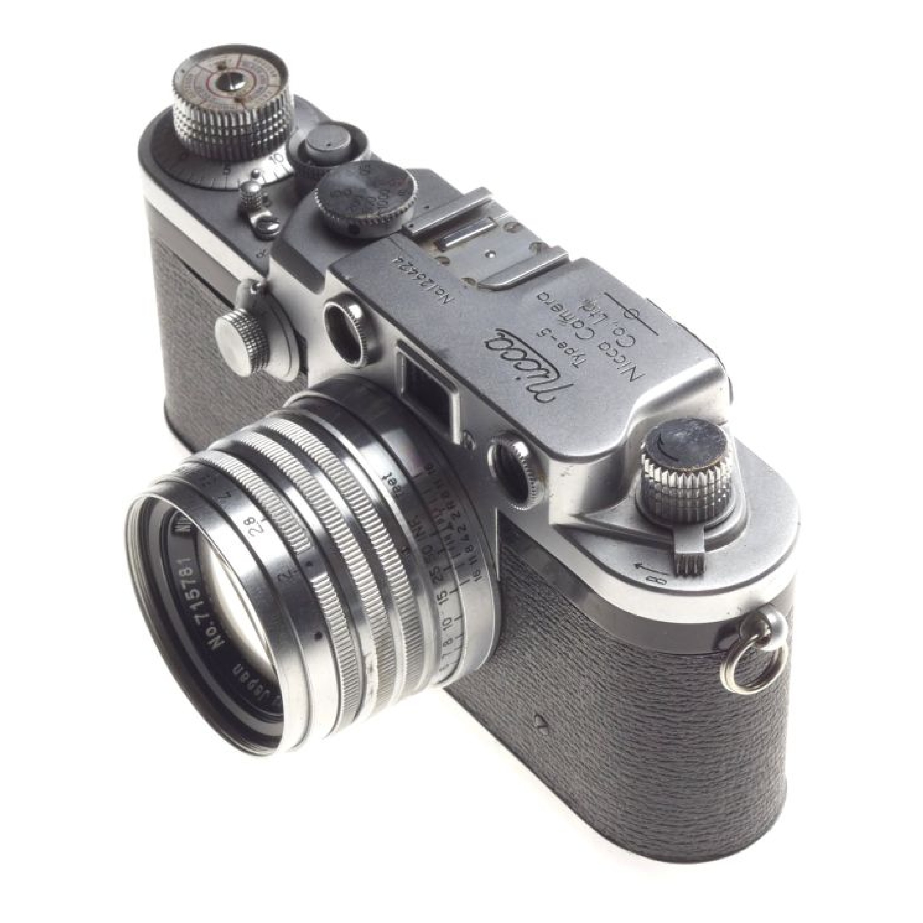 NICCA Type-5 rangefinder camera Nikkor-H.O 1:2 f=5cm Nippon Kogaku