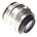 ZEISS Jena Biotar 1:2 f=58mm red T screw mount camera lens 2/58mm chrome pre set
