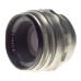 ZEISS Jena Biotar 1:2 f=58mm red T screw mount camera lens 2/58mm chrome pre set