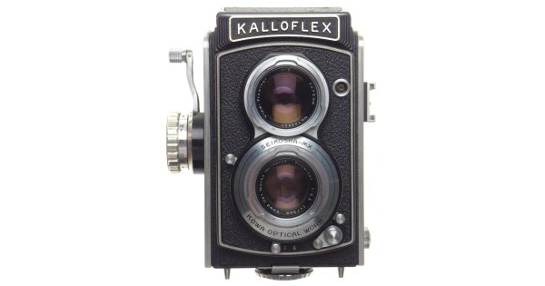 Kowa Kalloflex twin lens reflex camera 75mm f3.5 prominar lens 3.5/75mm  case cap