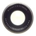 ZEISS Jena Biotar 1:2 f=58mm red T screw mount camera lens 2/58mm chrome pre set