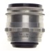 ZEISS Jena Biotar 1:2 f=58mm red T screw mount camera lens 2/58mm chrome pre set