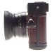 Minolta CLE lizard skin film camera f=40mm M Rokkor 1:2/40 flash kit boxed MINT