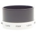 CLEAN SNAP ON LEICA CHROME 3.5/50mm BLACK CAMERA LENS HOOD SHADE ITOOY 2.8/50mm