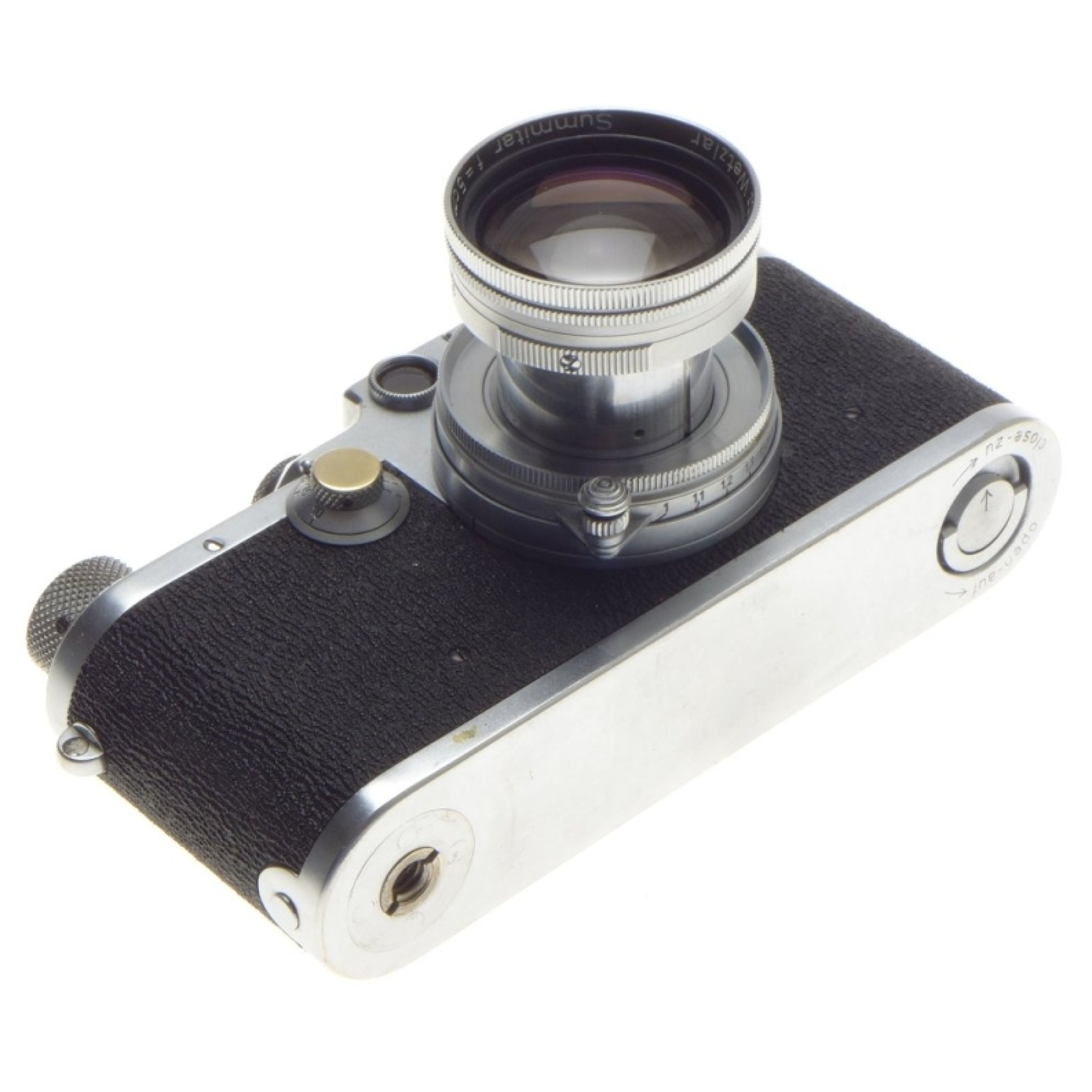 Buy just serviced leica iiic shark skin camera summitar f=5cm 1:2