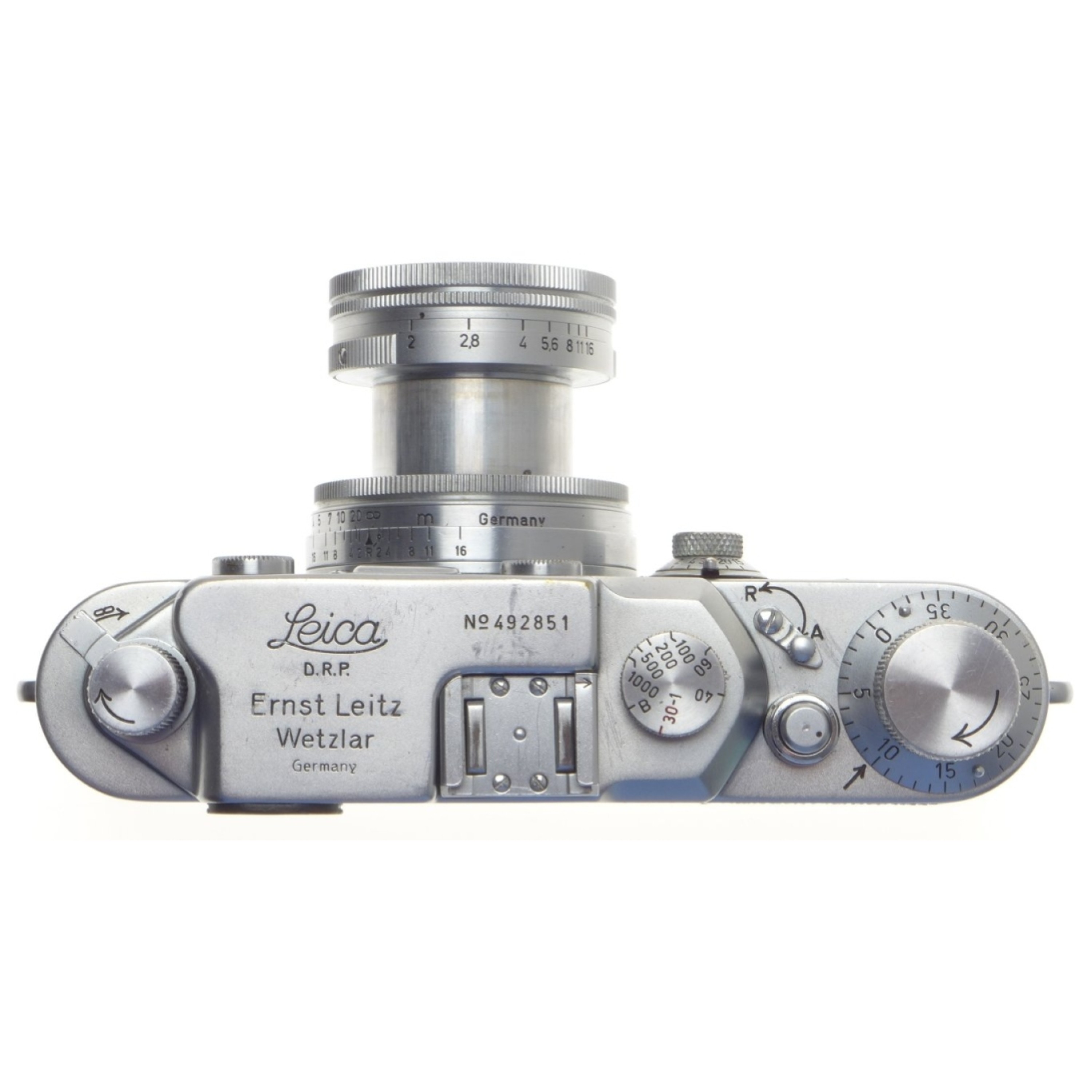 Buy just serviced leica iiic shark skin camera summitar f=5cm 1:2