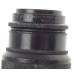 LEICA BLACK PAINT 1:4.5/135mm HEKTOR RARE M39 SCEW MOUNT CAMERA LENS CAPS FILTER