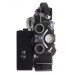 BOLEX Rex5 H16 reflex 16mm film camera 2 magazines motor battery pack bellows