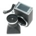 Leitz Visoflex with chimney viewfinder converts Leica M to SLR camera
