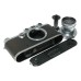Leica III rangefinder camera Summar f=5cm 1:2 lens cap case vintage