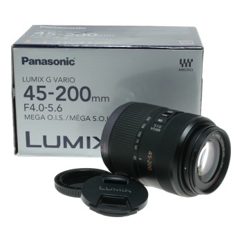 Panasonic LUMIX G VARIO 45-200mm f/4-5.6 MEGA O.I.S. Boxed