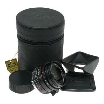 Leica Summicron-M 1:2/28mm Asph. E46 lens hood caps pouch 11604