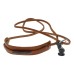 Tan Leather camera neck Strap Rugged Strong with camera screw on adapter