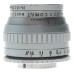 Bell & Howell 20mm f/2.5 COMATcine movie camera lens