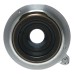 Ernst Leitz Wetzlar Summaron 1:3.5 f=3.5cm lens M39 to Leica M adapter hood caps