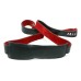 Luigi Crescenzi Leica M camera black leather red suede neck strap