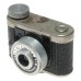 RJ Ompex 1:9 f=25 sub-miniature spy film camera in leather case Kunik Walter