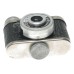 RJ Ompex 1:9 f=25 sub-miniature spy film camera in leather case Kunik Walter