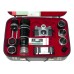 Zeiss Ikon Contarex Bullseye SLR film camera Distagon Sonnar Planar lenses macro bellows in travel case