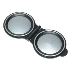 Rollei Rolleiflex TLR film camera twin lens caps aluminium