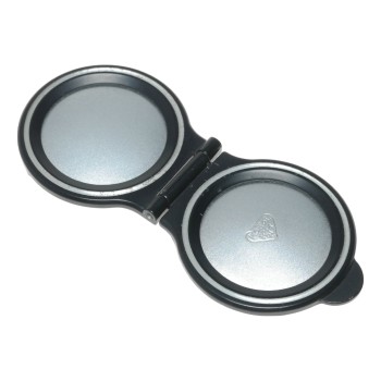 Rollei Rolleiflex TLR film camera twin lens caps aluminium