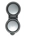 Rollei Rolleiflex TLR film camera twin lens caps aluminium